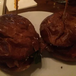 Shittake Mushroom Sliders