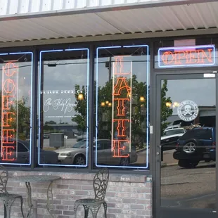 the outside of the building