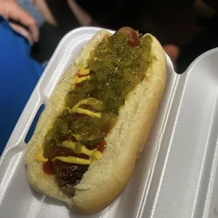 Sausage dog topped his way