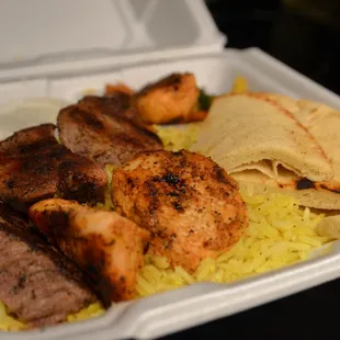 Kebab Combo (Beef &amp; Chicken)