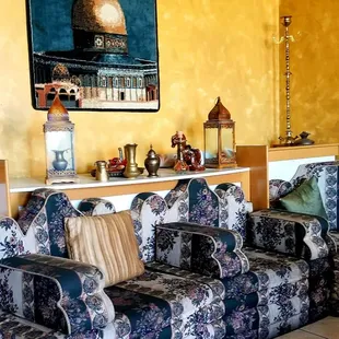 We were seated next to a really cool lounge area. I can picture people enjoying appetizers and great conversation in this area.