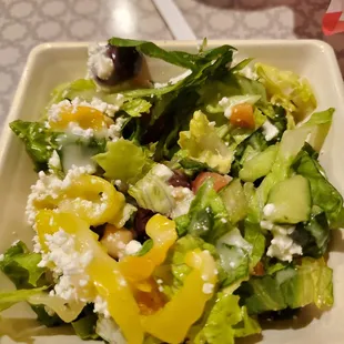 Greek Salad (inlcluded)