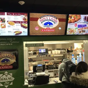 Clear menu options/prices!