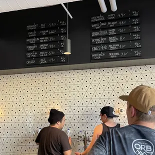 Menu as of opening day (7/1/23)