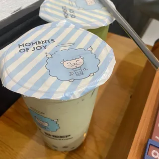 Strawberry Matcha Latte