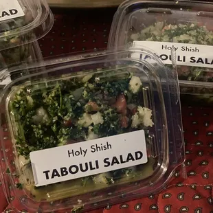 Who want some tabouli. Home made only $5 each