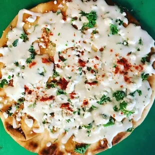 Veggie flat bread from their insta