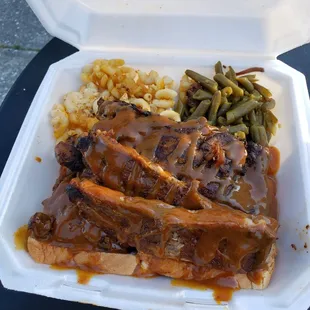 Ribs &amp; Chicken Dinner