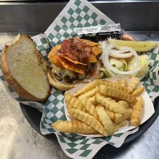 burgers, burger, food