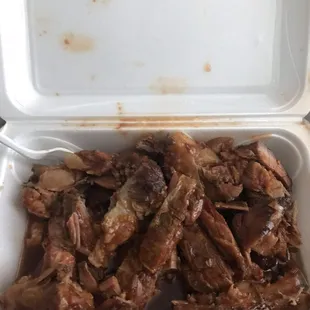 Large order of the rib tips!
