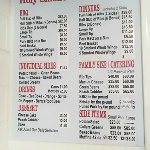 Lunch specials are cheap and on s separate menu.