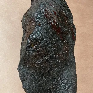 a piece of meat on a table