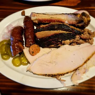 Variety of meats