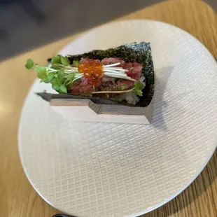 Bluefin handroll