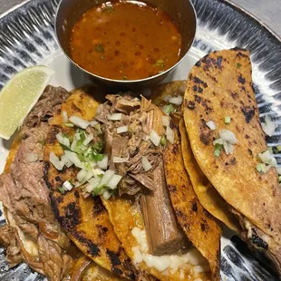 birria tacos