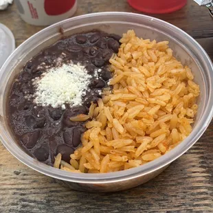 Rice and beans