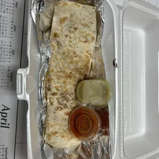 Veggie Egg and Cheese Brrrito