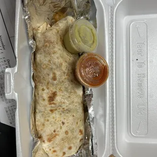 Bean and Cheese Burrito