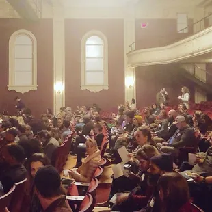 During "Creative Mornings" event in April 2018