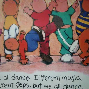 A nice picture that represents the sentiment of the people at this center.