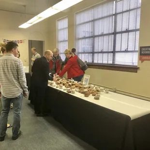 During "Creative Mornings" event in April 2018