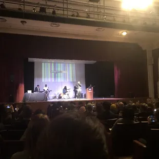 During "Creative Mornings" event in April 2018