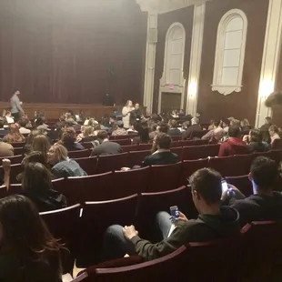 During "Creative Mornings" event in April 2018