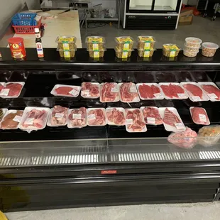 Fresh cut Halal meats