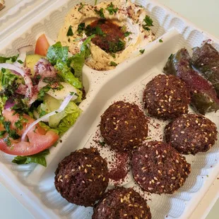 Falafel plate