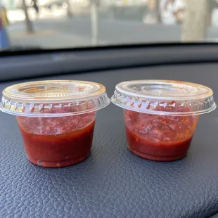 Gochujang sauce comes in a tiny container now. I miss the bigger ones!
