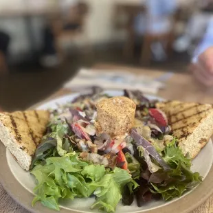 Warm Goat Cheese Salad