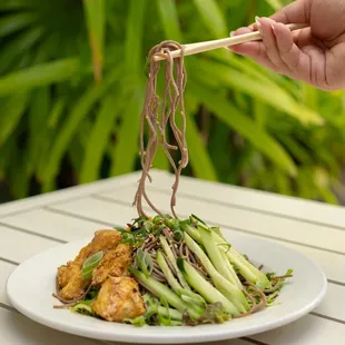 Mahi Mahi Cold Noodle Salad