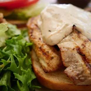 Cajun Rubbed Ono Sandwich