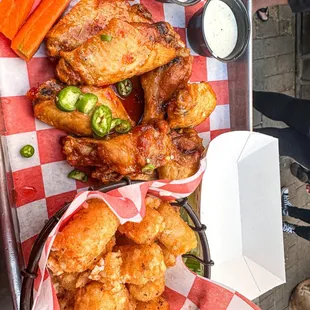 Spicy Thai Chicken Wings