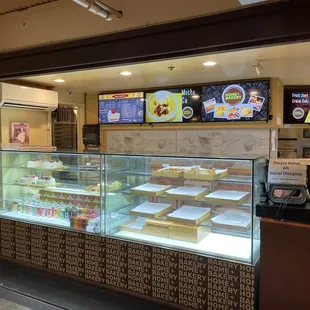 he interior of a restaurant