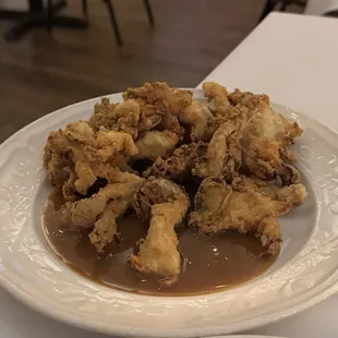 Fried mushrooms