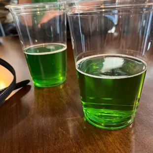 Green beer!