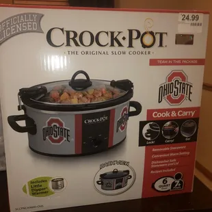 Osu lock top crock pot $24.99