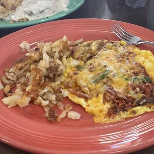 Mexican omelette