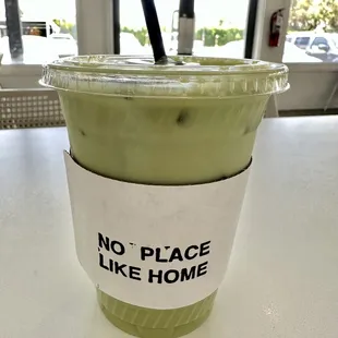 Iced Matcha Tea