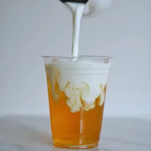 Iced London Fog