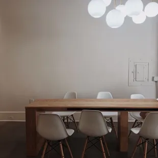 Communal seating area