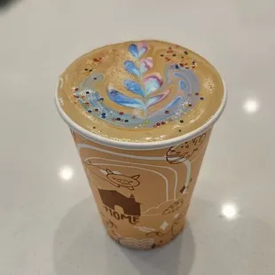 Rainbow Latte