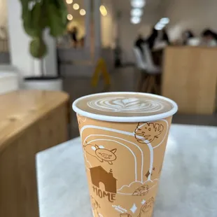 Chocolate Mint Latte