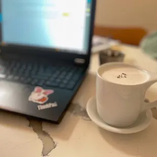 Lavender Jasmine Tea Latte