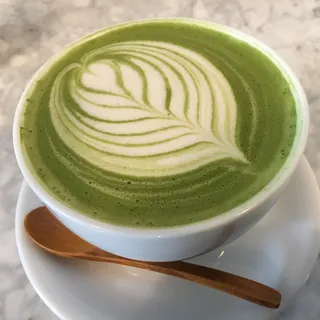 Pumpkin Pie Matcha Latte