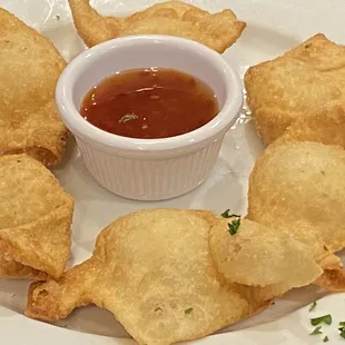 Homemade Crab Rangoon