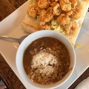 Shrimp Po Classic Poboy and Gumbo