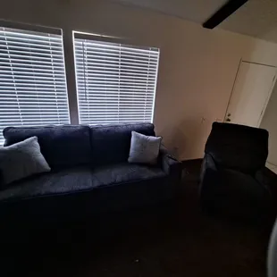 The couch and recliner we got in matching set and were delivered and placed in home for me.