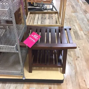 Small accent pieces of furniture